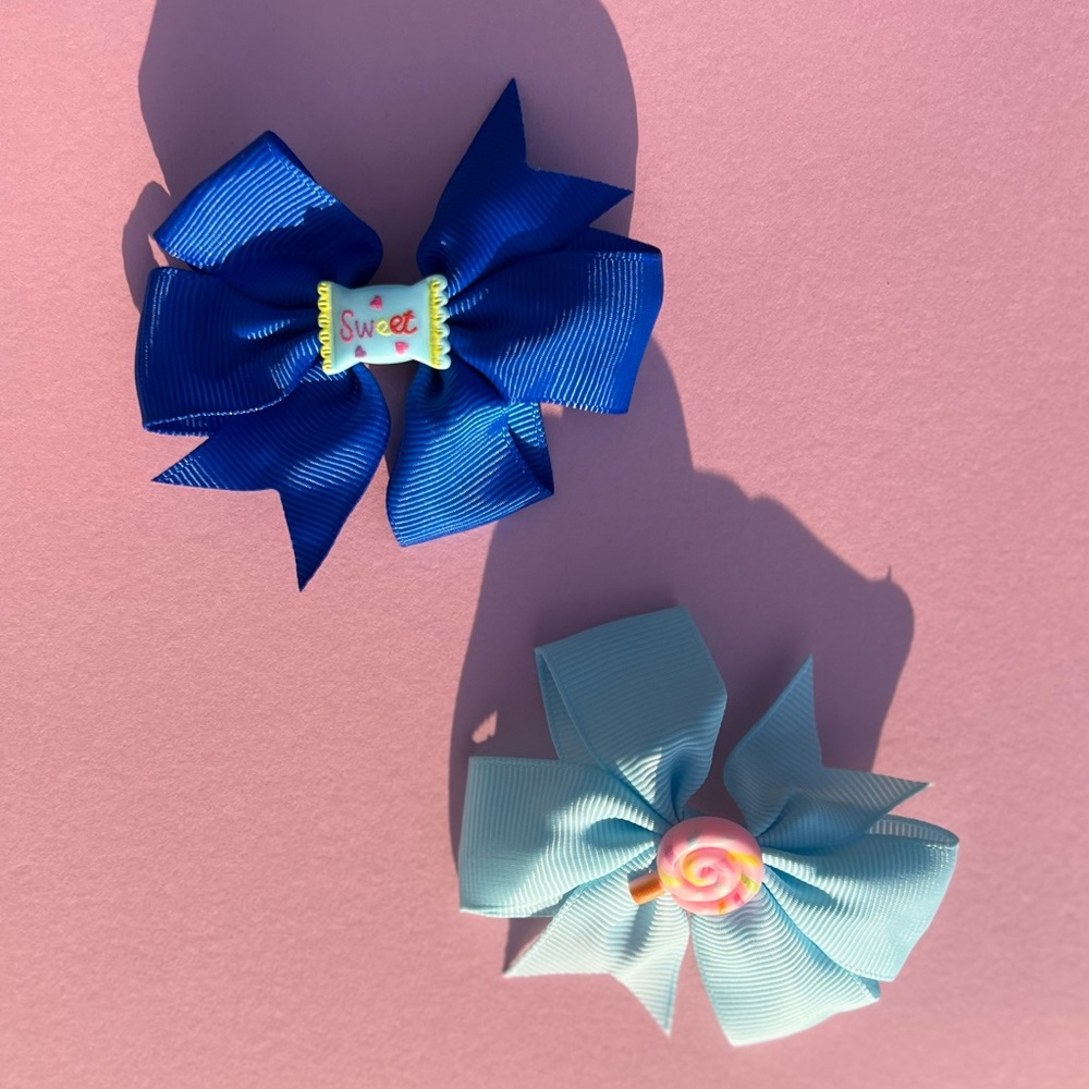 Small Hair Bows for Kids - Candy Hair Bows - Mix & Match Hair Bows - Picture 13 of 14